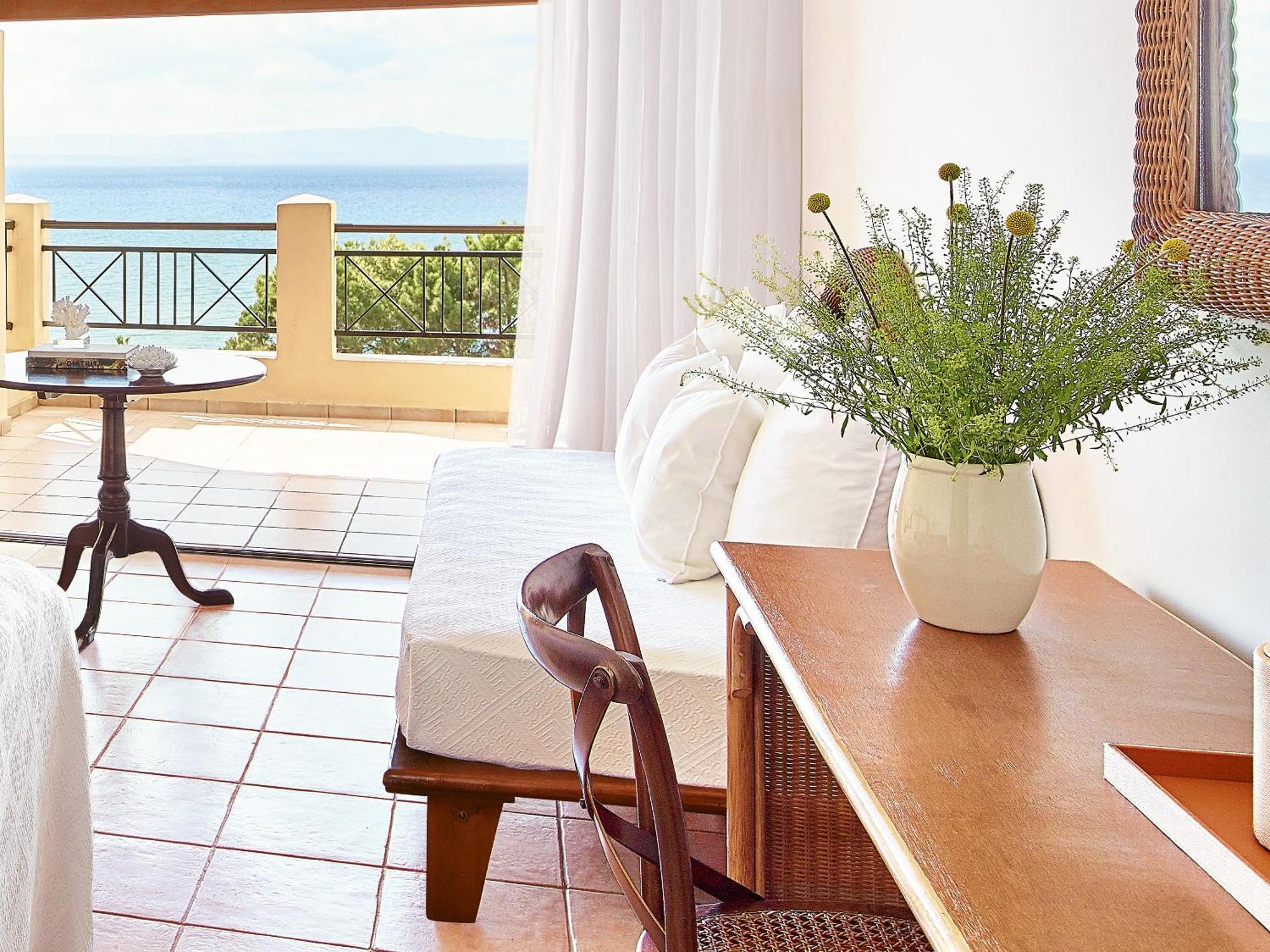 Grecotel Luxme Oasis At Riviera Olympia & Aqua Park 卢特拉基利尼斯 外观 照片