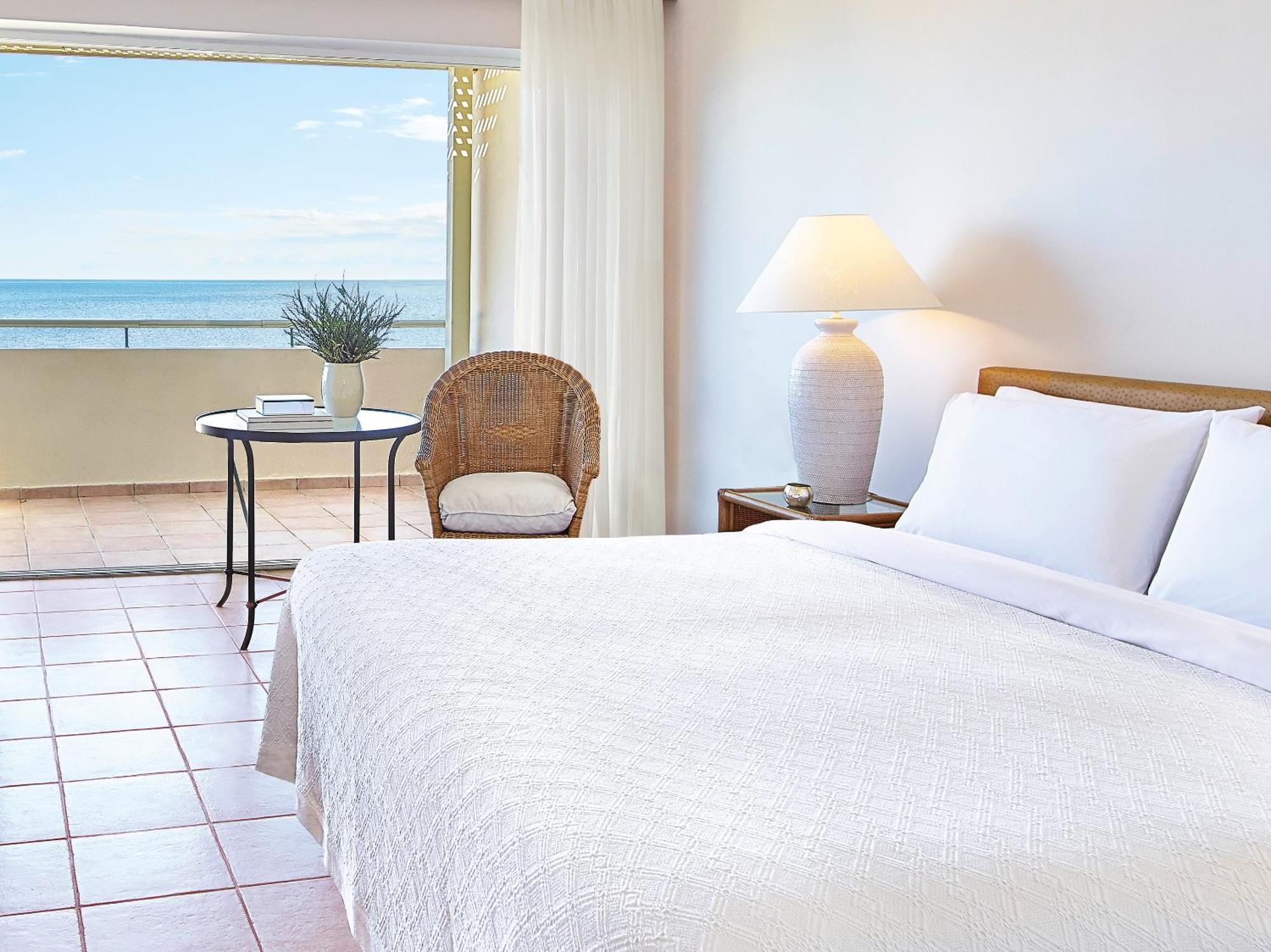 Grecotel Luxme Oasis At Riviera Olympia & Aqua Park 卢特拉基利尼斯 外观 照片
