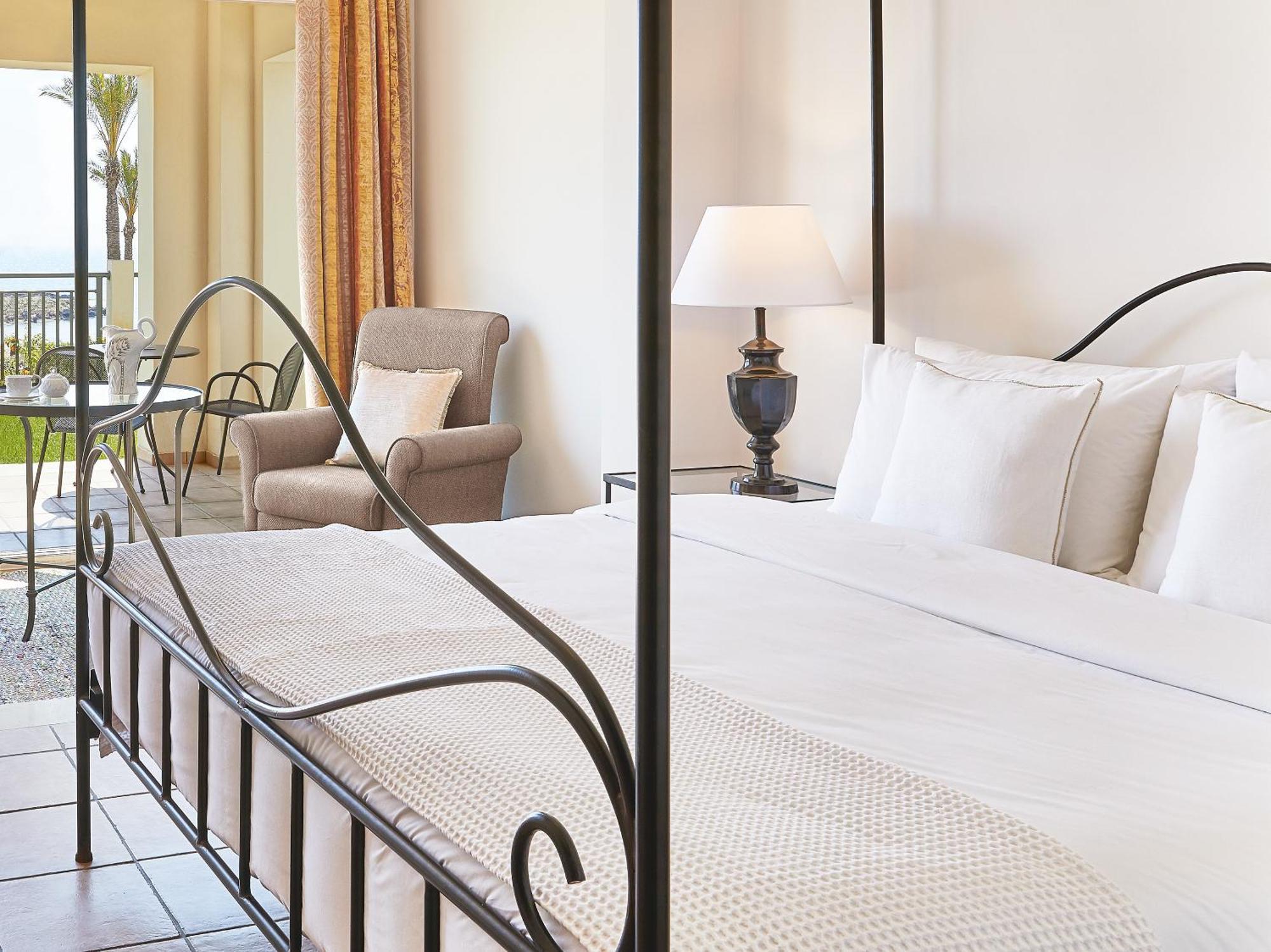 Grecotel Luxme Oasis At Riviera Olympia & Aqua Park 卢特拉基利尼斯 外观 照片